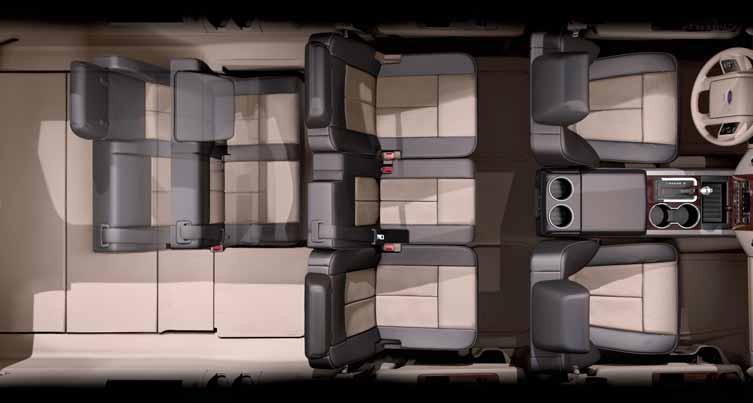 Change your plans Your days are anything but predictable. Not to worry. Expedition s interior is built to go with the flow. Making a run to the warehouse club?