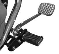 Brakes Rear Brake Pedal Free Play Brake Pedal Height Adjustment The height of the brake pedal can be adjusted by using the stopper bolt. 1. Loosen lock nut and turn stopper bolts to adjust. 2.