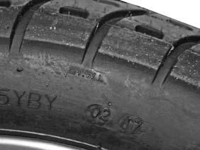 Tires Inspection Always look for the following when checking tire pressure : Bumps or bulges on the tire, if there are any replace the tire. Cuts or cracks, replace tire if any fabric is visible.