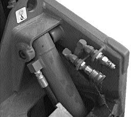 HAND CONTROL HAND AUXILIARY CONTROL 2.8 HAND AUXILIARY The Auxiliary Hand Control. Is located on the R.H. steering control lever (Fig.