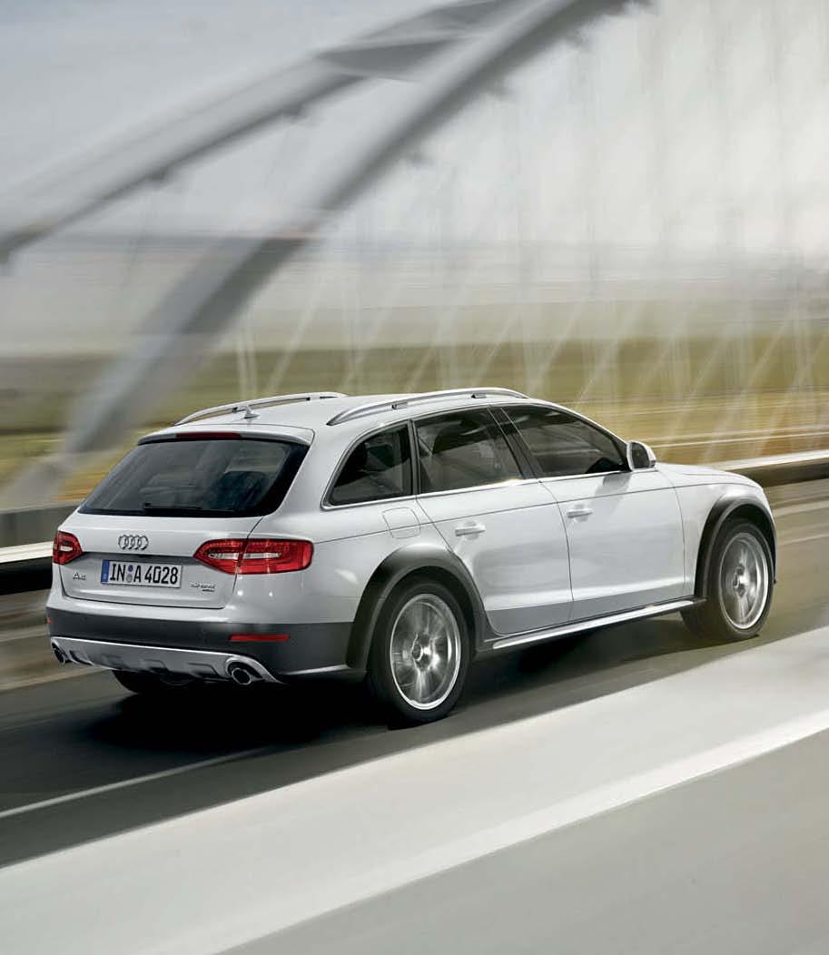 Audi A4 allroad For increased versatility, we now offer the A4 allroad.