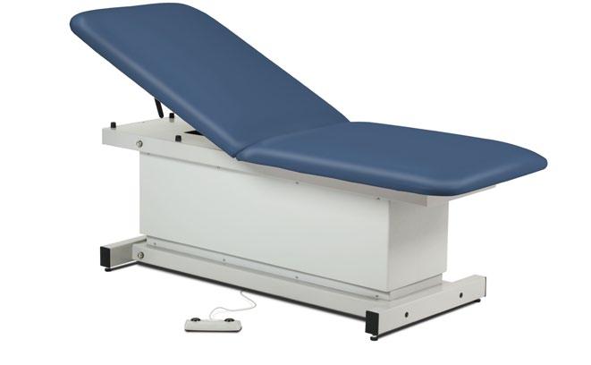 Shrouded Power Tables STYLE LINE FULL CABINET SPECIALTY TABLES 81100 overall Shrouded Power Table with One Piece Top 450 lbs. load capacity under normal use (204.