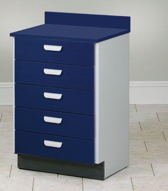 1 /4 35" 60.96 cm 46.35 cm 88.9 cm Mobile, Treatment Cabinet with 2 Doors and 2 Drawers Mounted on dual wheel swivel casters All laminate construction 75 lbs.