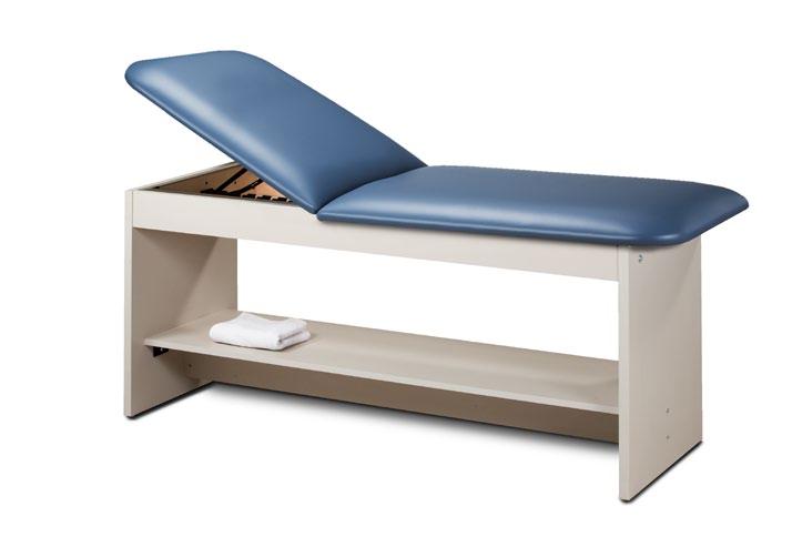 ETA STYLE LINE SERIES TREATMENT TABLES Clinton ETA (easy-to-assemble) Style Line Series Treatment Tables feature easy-clean, flat panel, laminate surfaces and sleek European styling, making it a