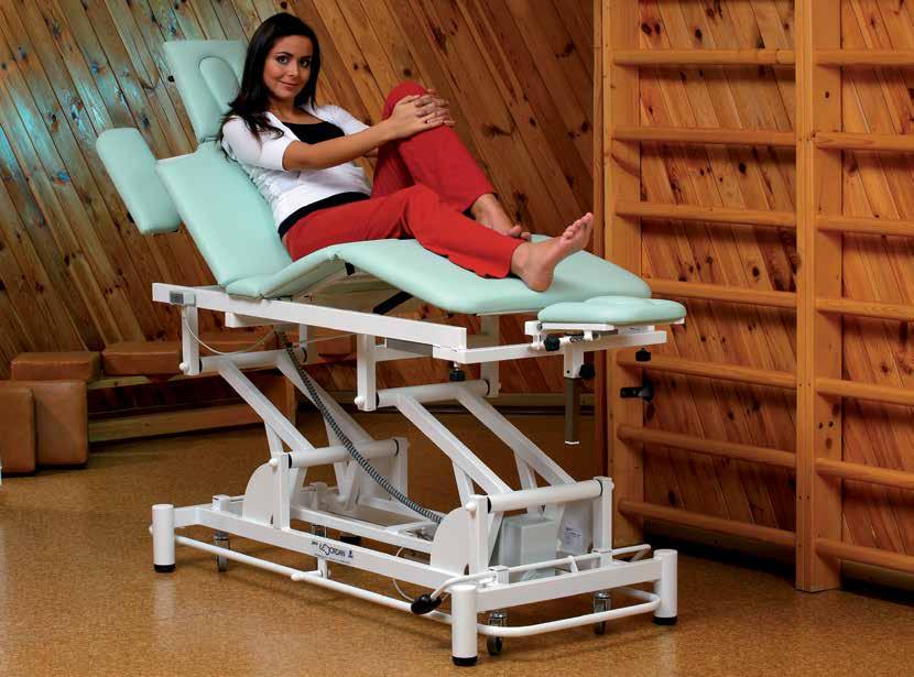 JORDAN physiotherapeutic couch, U line JORDAN U line double actuator couches of stable