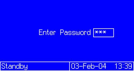 Setup Mode Entering Setup Setup Mode Entering Setup Press the Setup Password Screen key to enter or exit Setup. If a password was activated, you must enter the password before entering Setup mode.