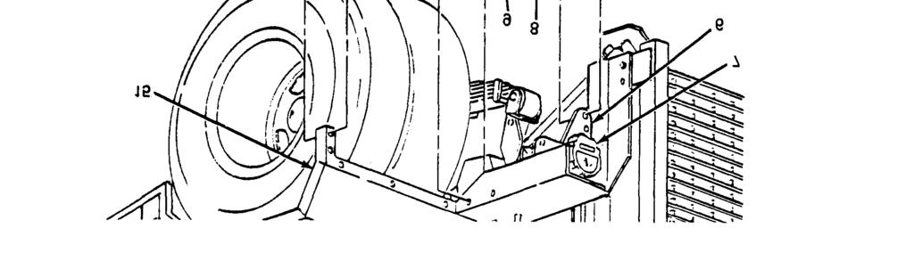 Figure 4-9. Rear Steps Replacement. (6) Install one flat washer (2) and one nut (3) on each screw (1) and tighten. 4-23. Fender Replacement. (See figure 4-10.