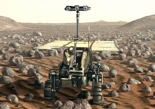 on Mars, with hazard avoidance 4
