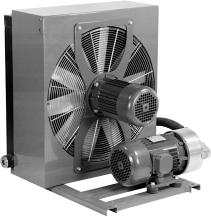 use DC, or hydraulic drive fans.