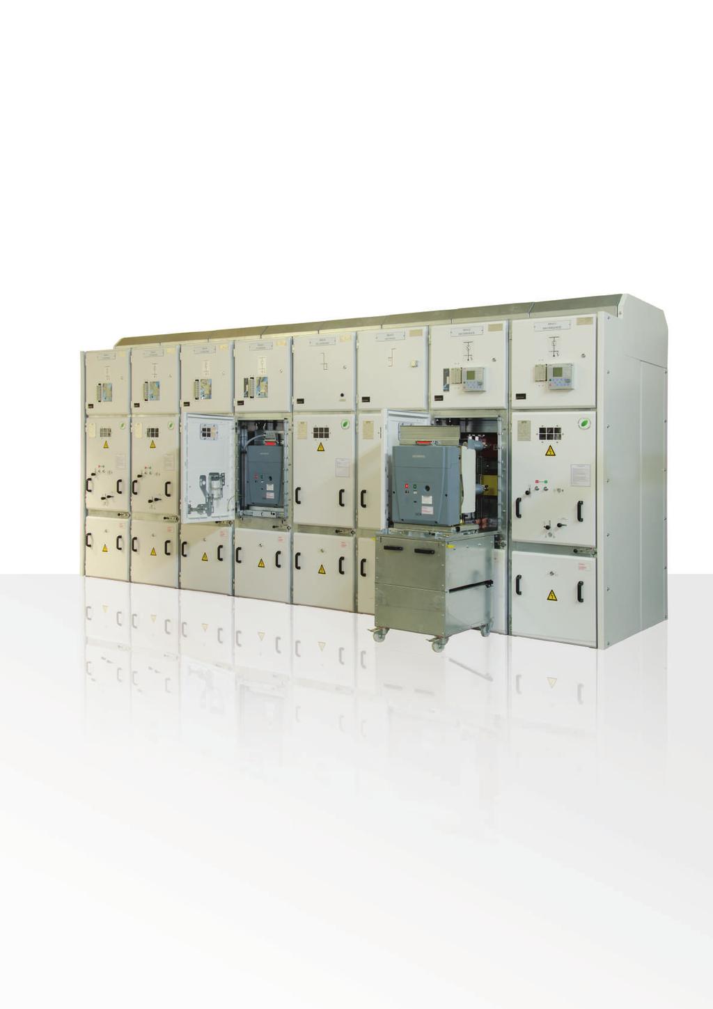 SNC Series Metal Clad Switchgears > up to 36 kv Rated Voltage > up to 2500 A Rated Current > up to 40