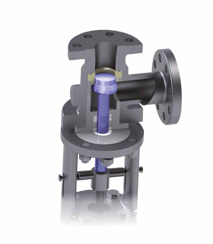 Blow-down Discontinuous/Intermittent, Angle Type ASME 150-1500 Type 71 The primary purpose of discontinuous/intermittent blow-down valves is the removal of dirt, scale and sediment from boilers in