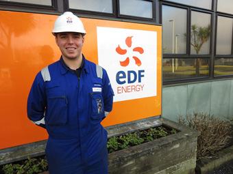 Ross is amongst 53 other apprentices in Scotland on the EDF Energy Engineering Maintenance Apprenticeship Scheme.
