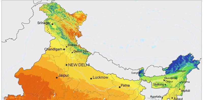 Solar Potential in India Tropical Country More than 300 sunny days