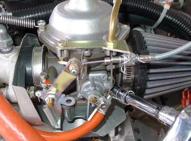 Step 10: Remove the carburetor fuel lines