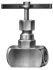 Air Control and Accessories Manual Shut-Off Valves High-Pressure Needle Valves For supply lines.