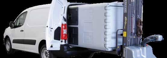 22 CLIMATE COMFORT REFRIGERATED CONTAINERS SUITABILITY FOR THE FOLLOWING VEHICLES MODEL F0330 F0720 F0915 (including pallet) Citroën Nemo Citroën Berlingo L1 Citroën