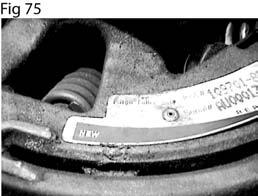 Solo Clutch Failure - Solo Cam Tab Broken Off In Figure 75, the tab was broken when someone was attempting to change the adjustment of the clutch. The clutch cannot break the tab.