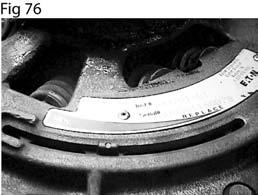 Do not attempt to change the clutch adjustment before measuring the release bearing to clutch brake distance. Note: Consult the troubleshooting guides for help.