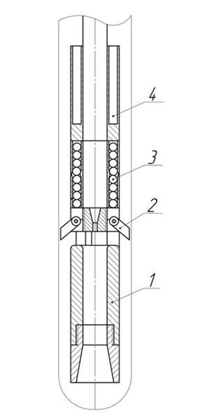 Pellet impact drilling is provided by several consecutive stages: 1) to supply the pellets to the bottom hole; 2) to pull down ejector pellet impact drill bit; 3) to drill a well; 4) to hoist a drill