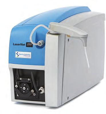 Particle Count and Ferrous Monitor The LaserNet 200 Series provides particle counts and codes, large wear particle classification and ferrous wear monitoring.