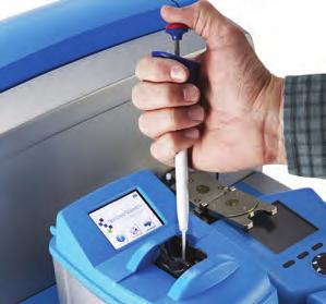 ferrous analyzer that measures the total ferrous content of a sample.