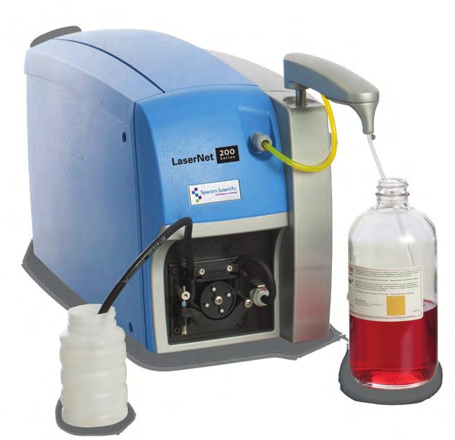 Particle Counter, Wear Classifier, and Ferrous Monitor The LaserNet 200 Series provides particle counts