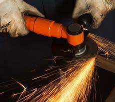 5 12 25GL-60A-W5T7 Right Angle Grinder, Side Exhaust 5/8-11 External Thread 7 (180mm) Type 1 6,000 1.2 0.9 10.0 254 5.6 2.