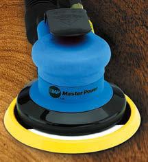 Master Power Sanders Series MP4400 Orbital Sander The low shape gives the operator more control and better comfort during sanding.