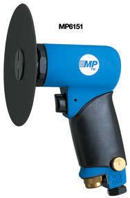 removal Developed for sanding contours and diffi cult to access areas Variable speed regulator for control while working Ergonomic handle for operator comfort Lower noise pressure level and lighter