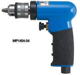 Master Power Drills MP1454-38 MP1454-38 Motor power 220 Watt Non-reversible Ergonomic design with comfort grip Small size is ideal for diffi cult to access areas; grip is almost at 90 to the spindle