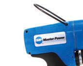 Master Power Impact Wrenches Series MP2260 MP2264B Higher power-weight ratio Speed of a nutrunner, performance of an impact wrench Ideal