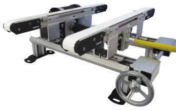 SPECIFIC) Specifications Compatible with all standard load and heavy load 90 gearmotors Conveyor position is adjustable along length of spline drive shaft Includes shafts, couplings, and expandable