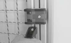 2-4 : door catch in 40 mm series : door catch in 50 mm series Adjustable pre-tension for optimal retention