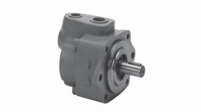 Compact Single Stage Vane Pump Nomenclature Features - DS P - - 4 Applicable fluid code No designation: Petroleum-based hydraulic uid, water-glycol hydraulic uid Water/oil emulsion type hydraulic uid