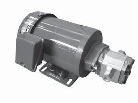 MFP Series Motor Pumps These are motor pumps that integrate a TFP type gear pump and an electric motor in one body.