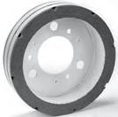 99 Single-piece Resurfacer Wheels Meet or exceed OE standards established for general purpose grinding applications Silicon-Carbide abrasive Banding will wear off to expose more abrasive Peterson