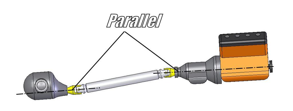 The simplest rule of thumb is: The centerline of the differential pinion should be parallel to the centerline of the engine s crankshaft without being the same line.