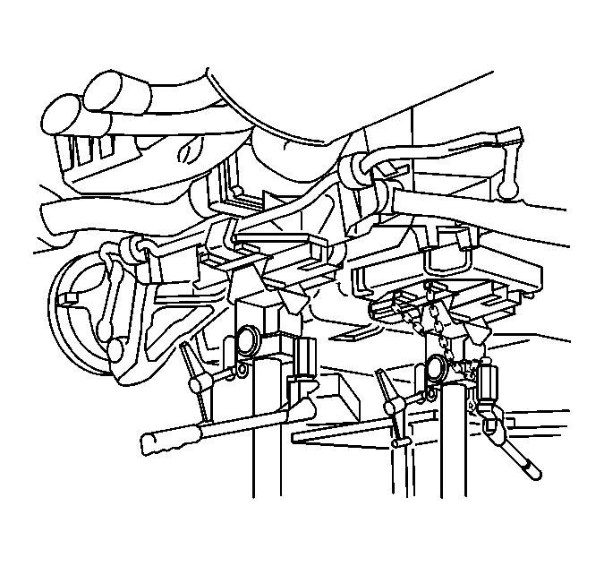 Fig. 141: View Of Jack Under Front End 35.