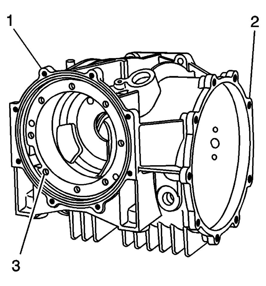 Fig. 197: O-Ring Seal Grooves, Threaded Bolt Holes & Broken Flanges 1. Clean the differential carrier in solvent. 2.