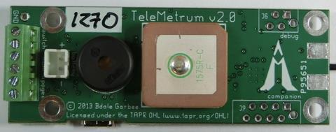 Figure 19: Altus Metrum TeleMetrum GPS System At approximately 0.