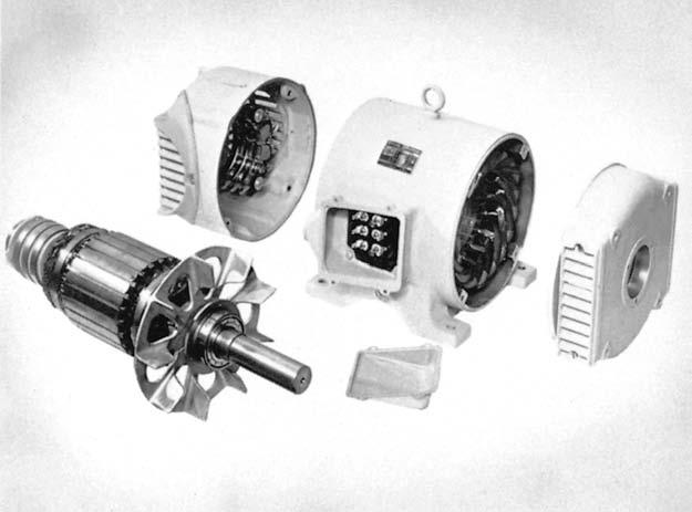 Figure 4a Exploded view of a 5 hp, 1730