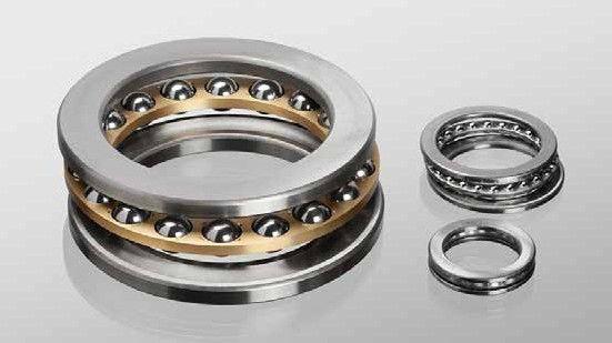 Series: 511... 512... 513... 514... THRUST BALL BEARINGS Subject Symbol escription M Soli brass cage Cages - Steel cage.