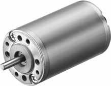 BCI 42.25 Direct current motor with permanent magnets made of ceramic bound ferrite. Mechanical commutation through 8-piece collector. Closed steel motor housing with die-cast zinc bearing flanges.