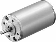 BCI 52.30 Direct current motor with permanent magnets made of ceramic bound ferrite. Mechanical commutation through 12-piece collector. Closed steel motor housing with die-cast zinc bearing flanges.