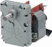 Gear motors Gtg 78 Shaded-pole motor Spur gear unit with die-cast zinc housing Max. permitted radial load 150 N Max.