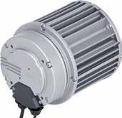 EC drive motors VarioDrive C, size 084 Material: Motor housing / electronics: Die-cast aluminium Direction of rotation: Counter-clockwise, seen on shaft Type of protection: IP 55 Insulation class: