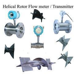 Displacement Helical Rotor Flow Meter Furnace Oil