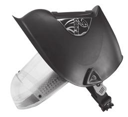 For gases and gas/particulate combinations use the Jetstream GV-X with appropriate filter Hood Browguard Helmet Welding Visor Cobra Welding/ Grinding Shield Agriculture Aluminium Animal