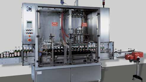 Beverage industry Unscrewing and uncorking bottles Automatic plant for