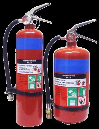 Spray Foam Extinguishers Stainless Steel Handles Brass Chrome Plated